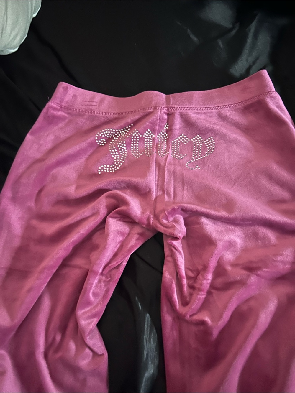 Juicy Couture Festival Fuchsia Velour Sweatpants